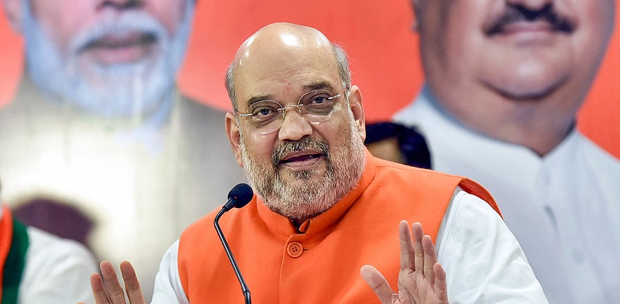 Union Home Minister Amit Shah. Credit: PTI Photo