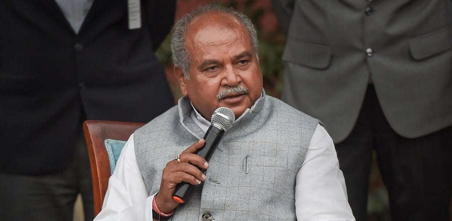Narendra Singh Tomar. Credit: PTI file photo.