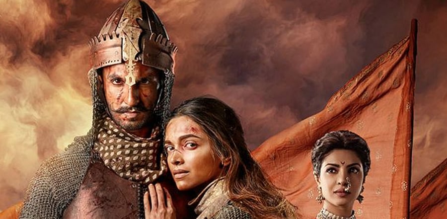The poster of 'Bajirao Mastani'. Credit: IMDb