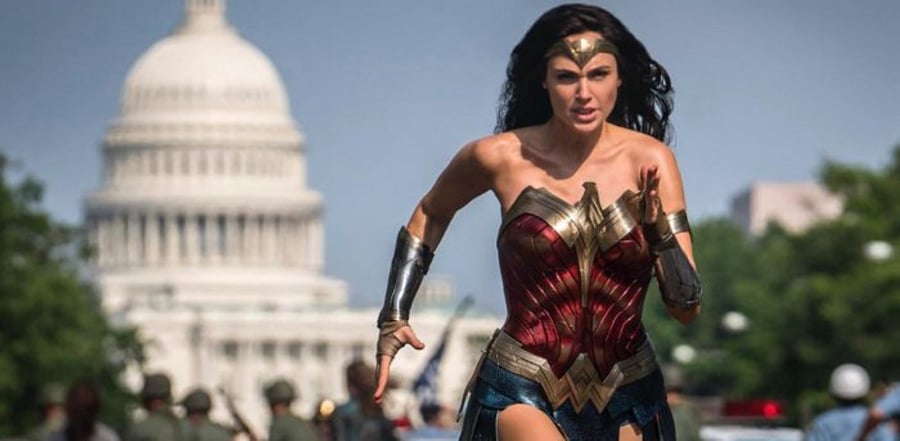 A still from 'Wonder Woman 1984'. Credit: Twitter/@GalGadot