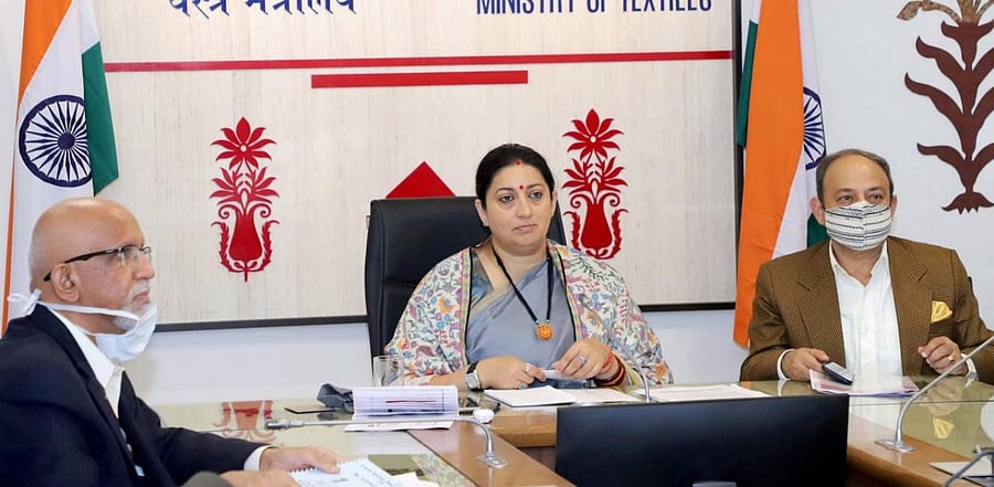 Smriti Irani. Credit: PTI file photo.