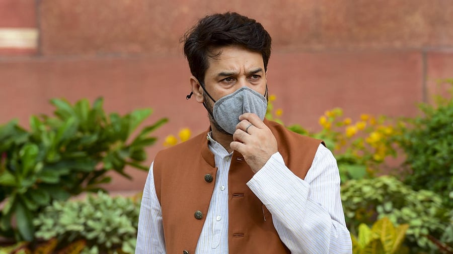 Anurag Thakur. Credit: PTI file photo.