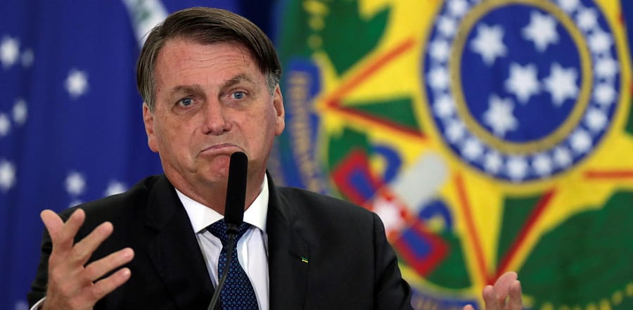 Brazil's President Jair Bolsonaro. Credit: Reuters Photo