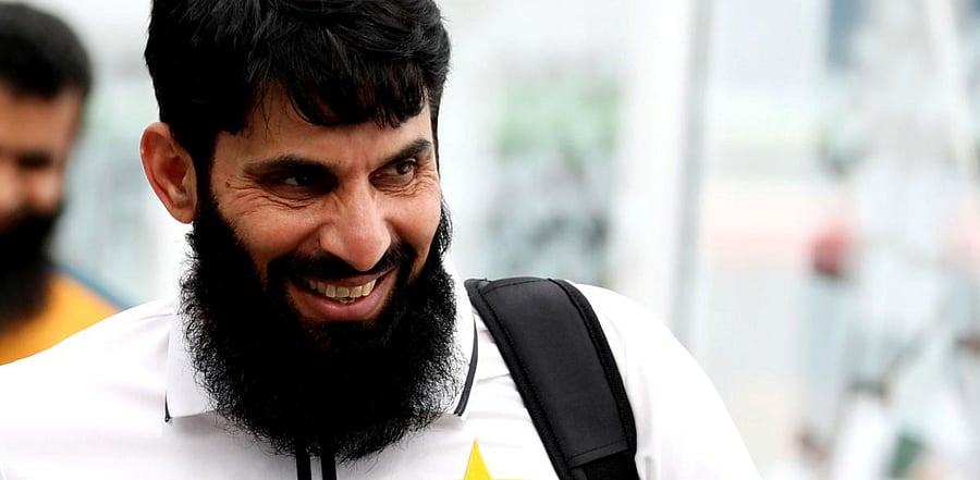 Pakistan Head Coach Misbah-ul-Haq. Credit: AFP