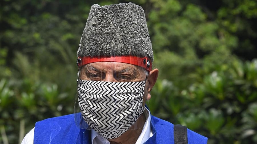 Farooq Abdullah. Credit: PTI file photo.