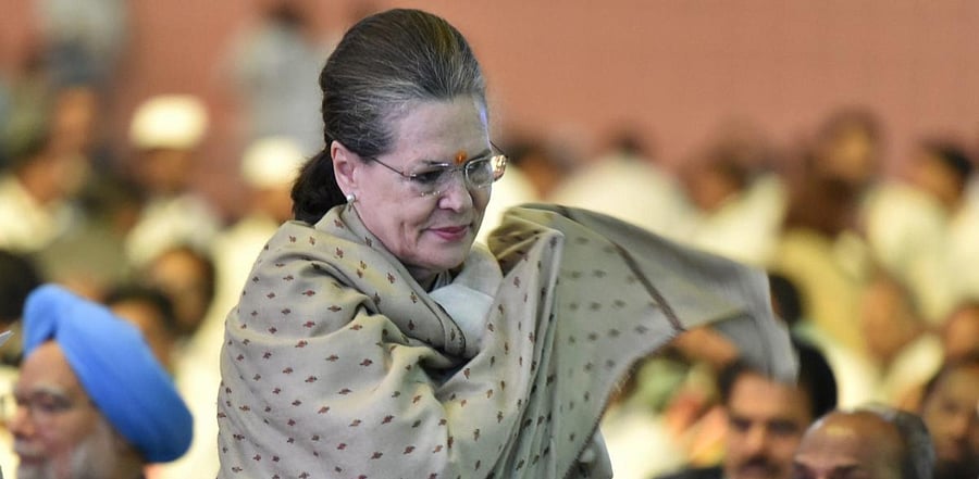 Congress president Sonia Gandhi. Credit: PTI Photo