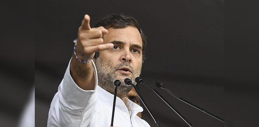 Congress leader Rahul Gandhi. Credit: PTI