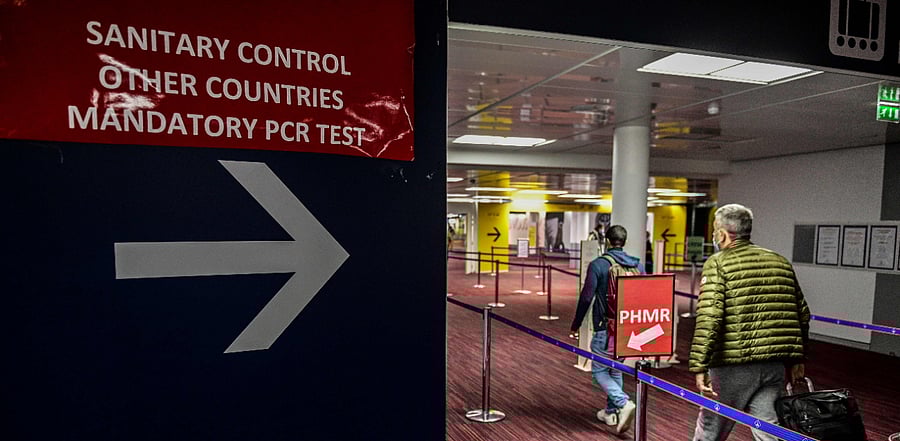 Britain's European neighbours began closing their doors to travellers from the United Kingdom on Sunday. Credit: AFP