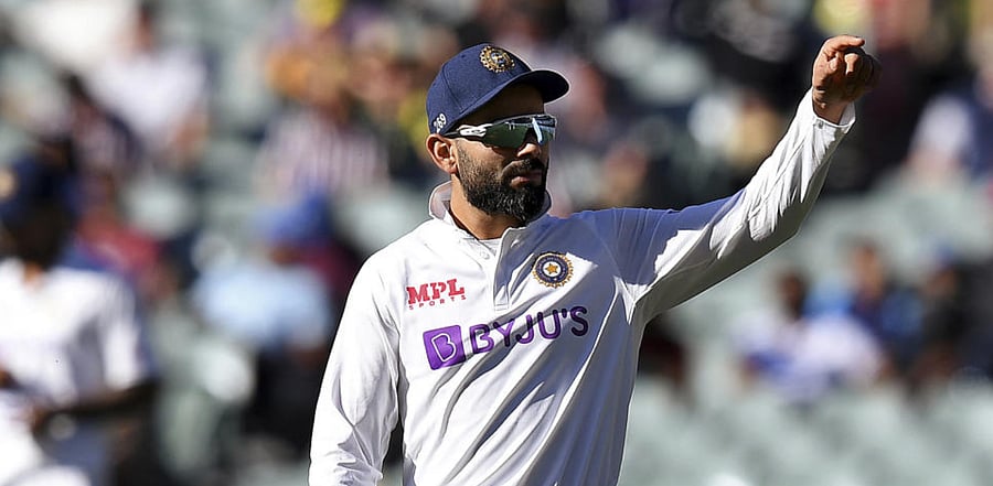 Kohli is coming back to India for the birth of his first child in January. Credit: AP Photo