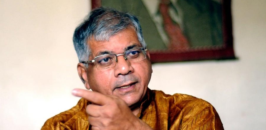 Vanchit Bahujan Aghadi President Prakash Ambedkar. Credit: Facebook/PrakashAmbedkar.Official