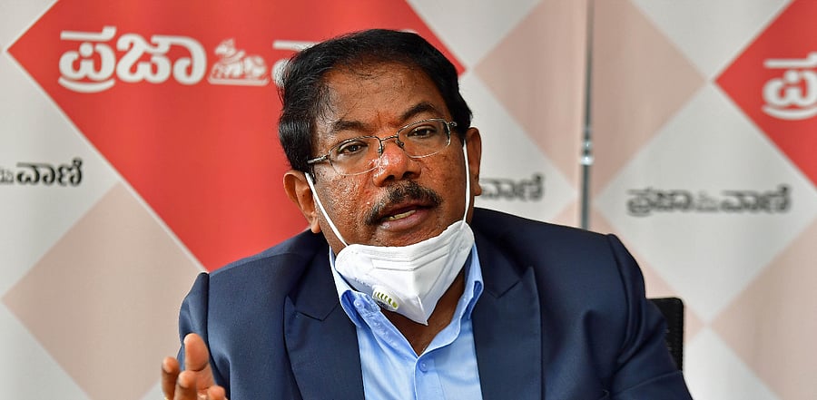 BBMP Commissioner N Manjunatha Prasad. Credit: DH Photo