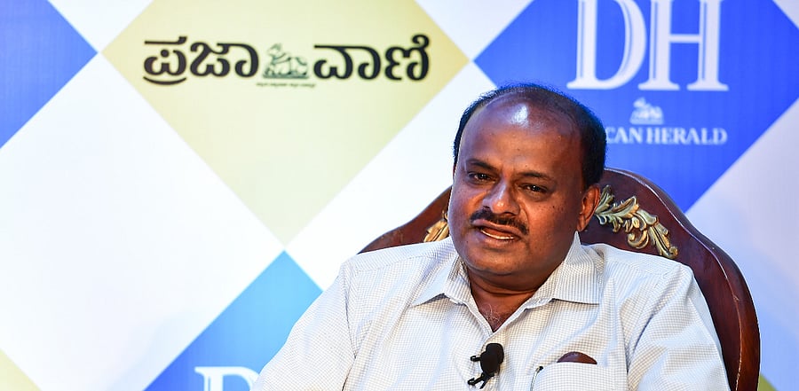 JD(S) leader H D Kumaraswamy. Credit: DH File Photo