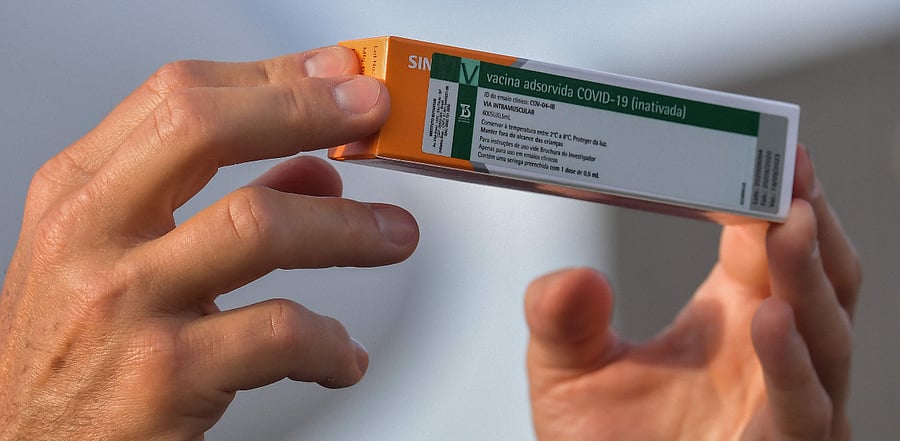 The Brazilian institute Butantan assured that the tests of the Coronavac vaccine, which it develops with the Chinese laboratory SinoVac. Credit: AFP File Photo