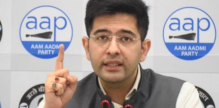  Delhi Jal Board (DJB) vice chairman Raghav Chadha. Credit: Facebook/raghavchadhaca