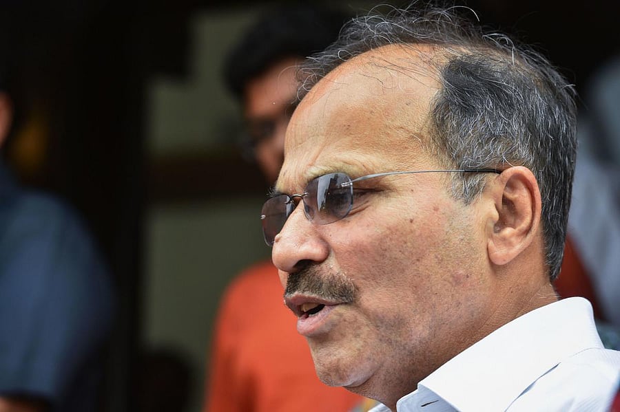 Congress' state unit chief Adhir Ranjan Chowdhury. Credit: PTI Photo