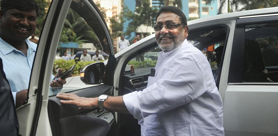 NCP leader Nawab Malik. Credit: PTI Photo
