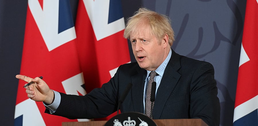 UK PM Boris Johnson. Credit: Reuters Photo