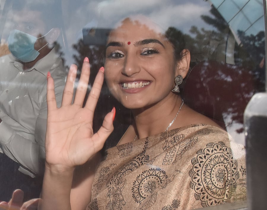 Actor Ragini Dwivedi. Credit: DH Photo