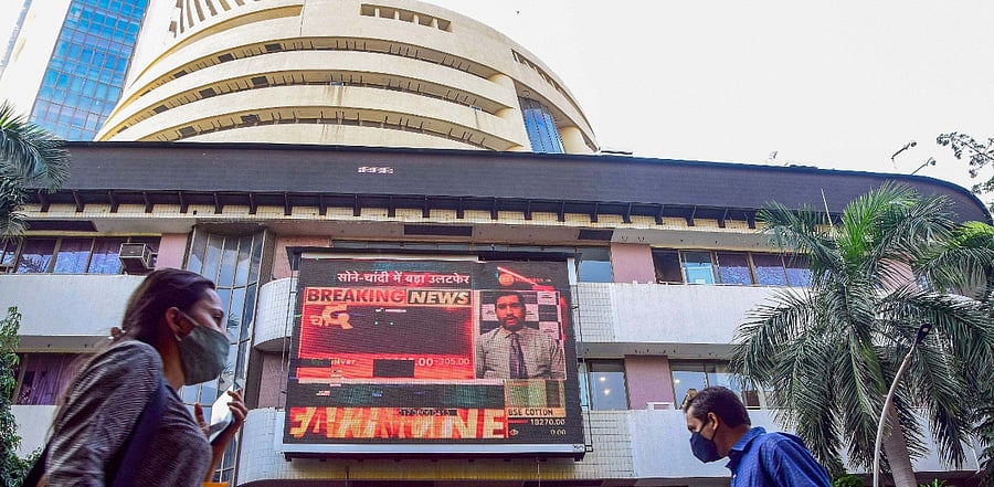 BSE building. Credit: PTI Photo