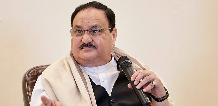 BJP National President J P Nadda. Credit: PTI Photo