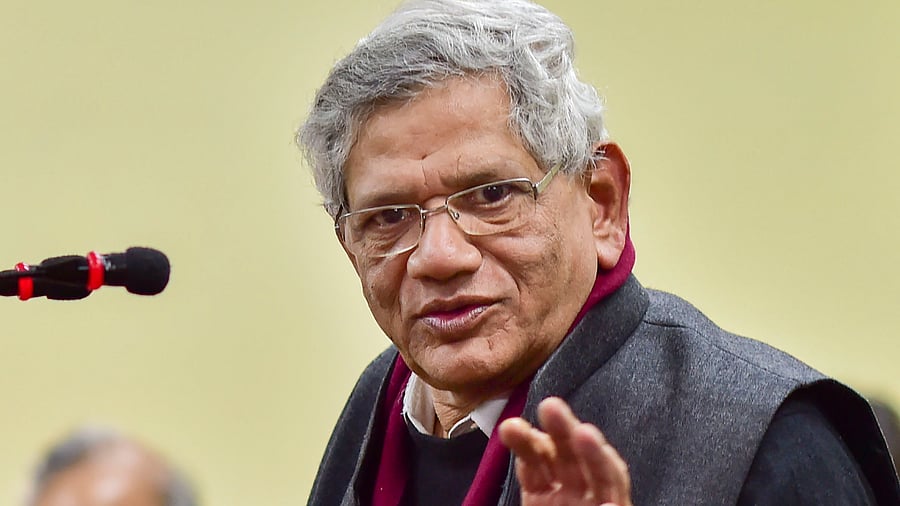 CPI(M) general secretary Sitaram Yechury. Credit: PTI Photo