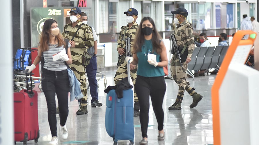 Kempegowda International Airport. Credit: DH Photo