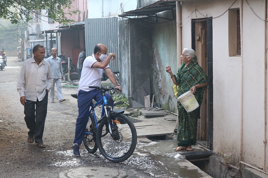 Former deputy mayor of Kolhapur Municipal Corporation Sanjay Mohite. Credit: DH Photo