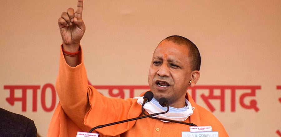 Uttar Pradesh Chief Minister Yogi Adityanath. Credit; PTI Photo