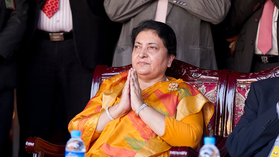 Nepali President Bidya Devi Bhandari. Credit: AP Photo