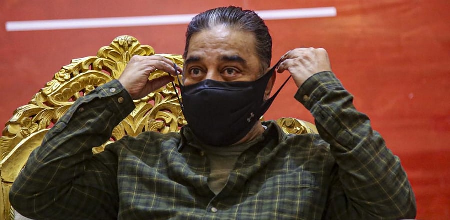 Kamal Haasan. Credit: PTI.