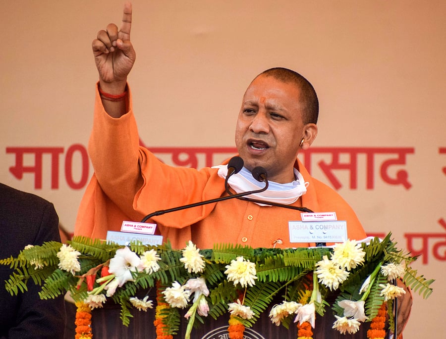 UP Chief Minister Yogi Adityanath. Credit: PTI Photo