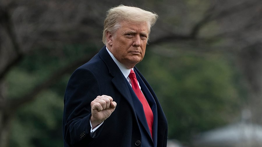 US President Donald Trump. Credit: AFP Photo