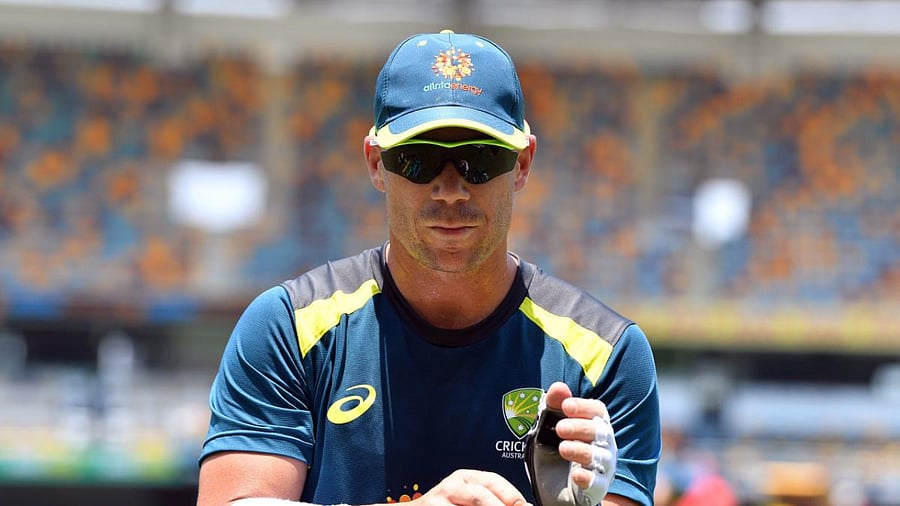 McDonald said having Warner pad up if not completely fit would be a "clear option" and a matter for the player and head coach Justin Langer. Credit: AFP File Photo