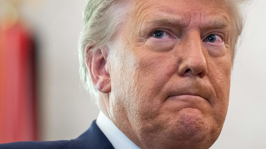 United States President Donald Trump. Credit: AFP File Photo