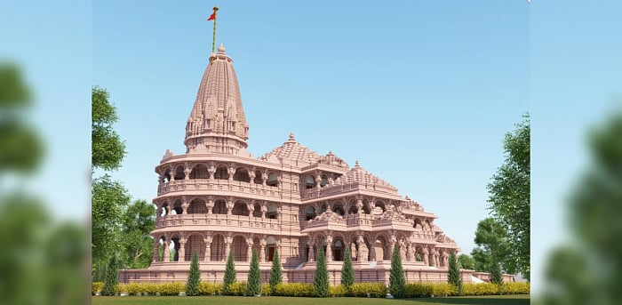 The proposed structure. Credit: Twitter/@ShriRamTeerth