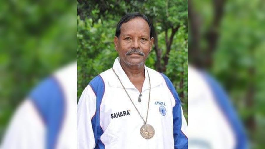 Kindo was bestowed with the Arjuna Award in 1972. Credit: Twitter/@jualoram