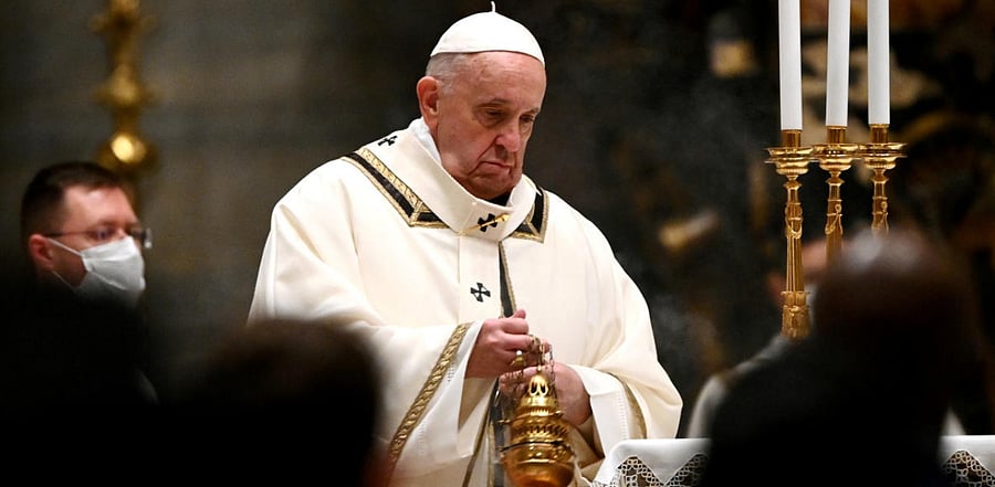 Pope Francis. Credit: Reuters file photo.