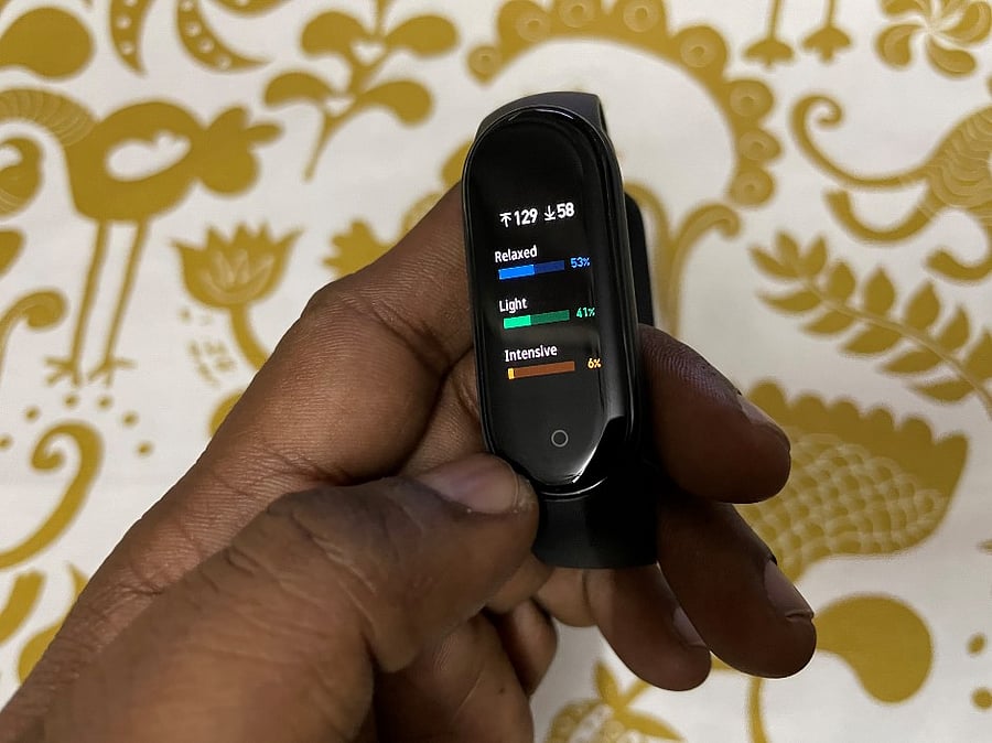 Xiaomi Mi Smart Band 5. Credit: Credit: DH Photo/KVN Rohit