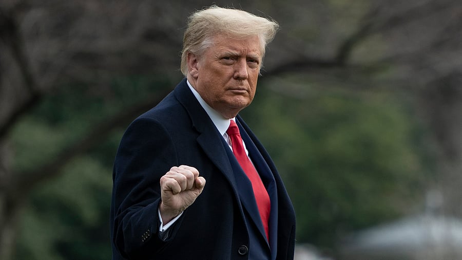 US President Donald Trump. Credit: AFP Photo