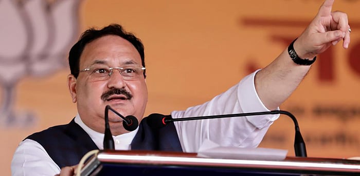 BJP president JP Nadda. Credit: PTI