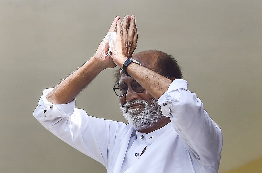 Rajinikanth. Credit: PTI