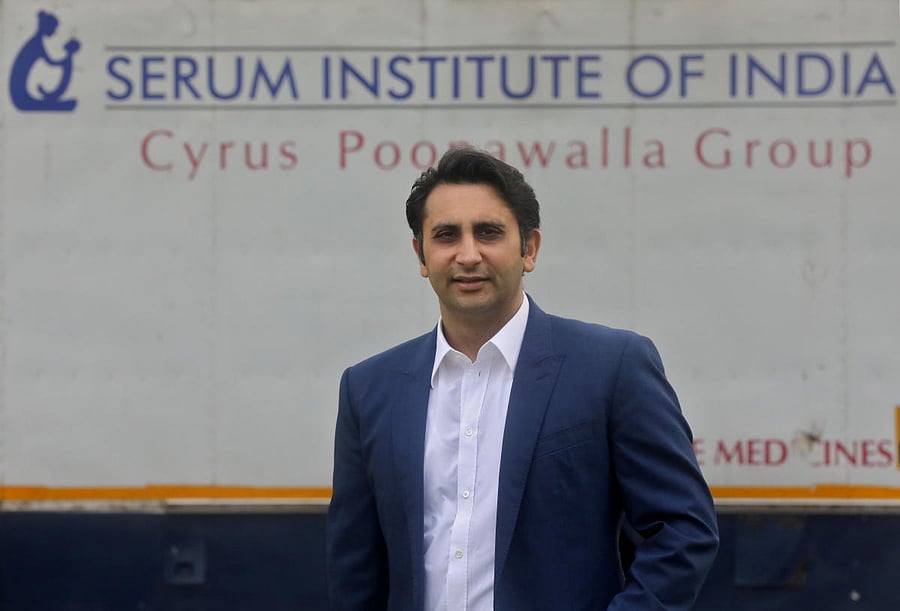 Adar Poonawalla, Chief Executive Officer (CEO) of the Serum Institute of India poses for a picture at the Serum Institute of India, Pune, India, 30 November 2020. Credit: REUTERS File Photo