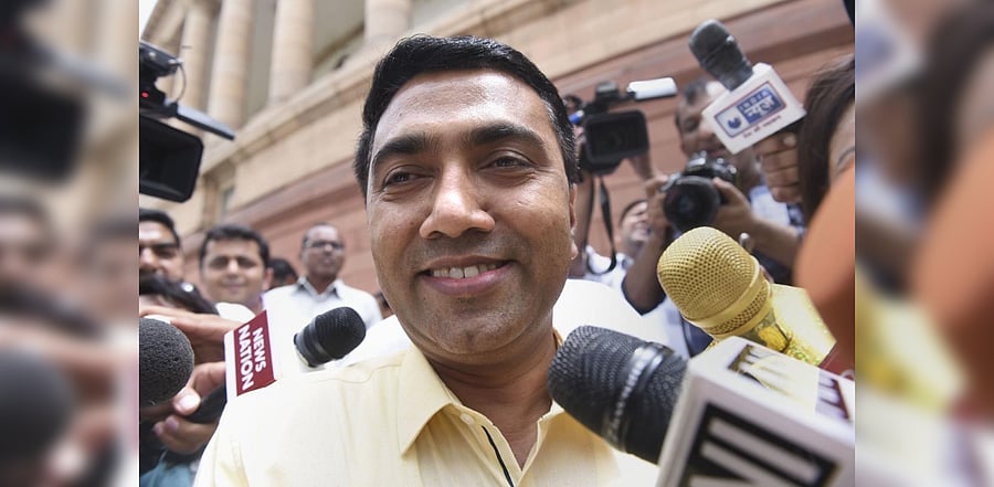 Goa Chief Minister Pramod Sawant. Credit: PTI Photo