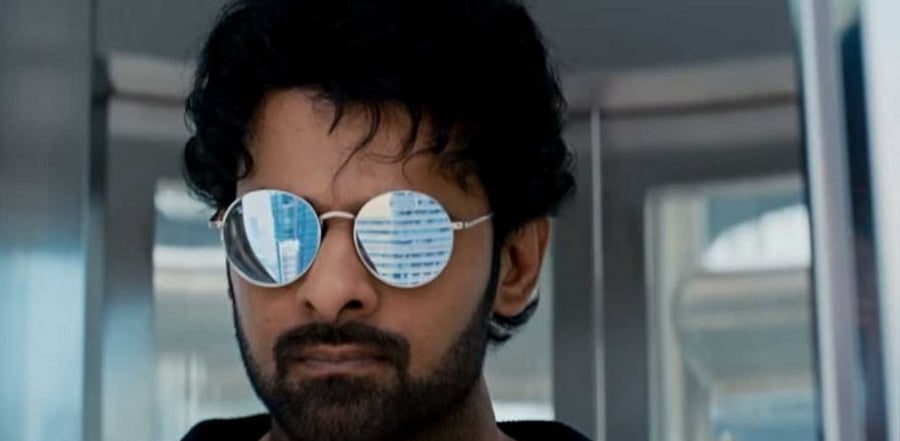 Prabhas in a still from his last movie 'Saaho'. Credit: Screengrab/YouTube