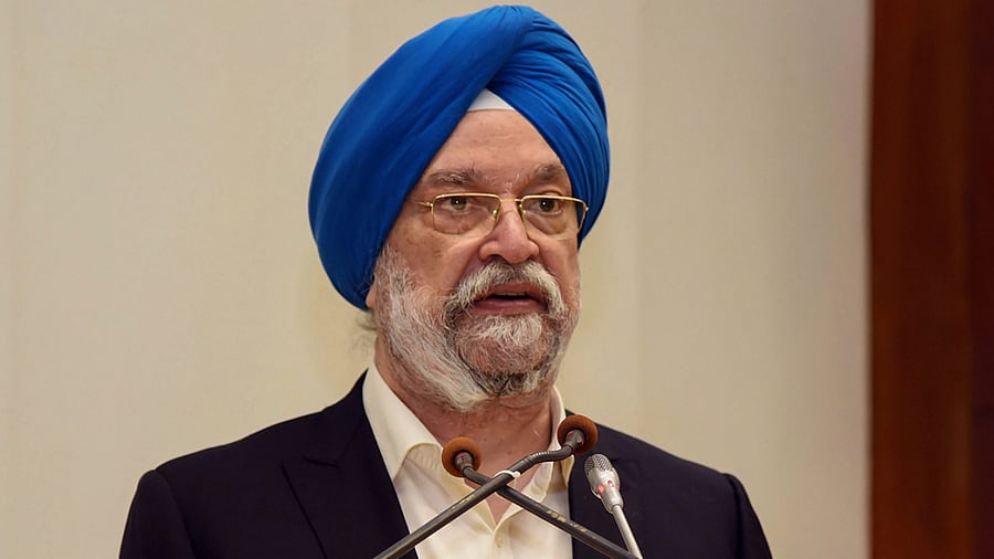 Union Civil Aviation Minister Hardeep Singh Puri. Credit: PTI File Photo