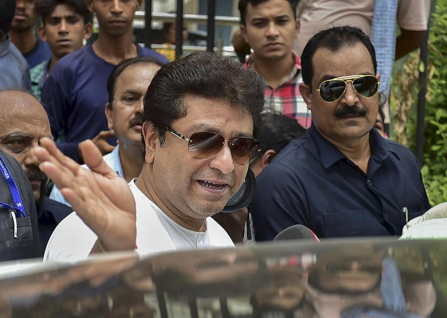 Maharashtra Navnirman Sena (MNS) chief Raj Thackeray. Credit: PTI File Photo