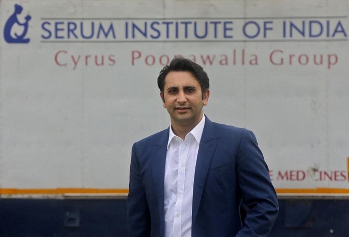 Adar Poonawalla, Chief Executive Officer (CEO) of the Serum Institute of India poses for a picture at the Serum Institute of India, Pune. Credit: Reuters File Photo