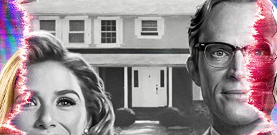 The official poster of 'WandVision'. Credit: IMDb