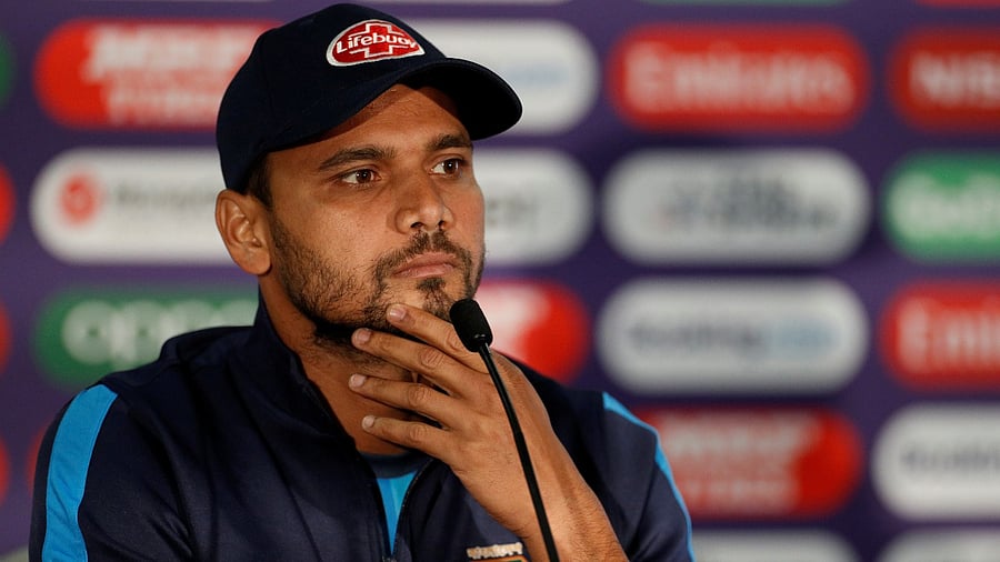 Bangladesh's Mashrafe Mortaza. Credit: Reuters Photo