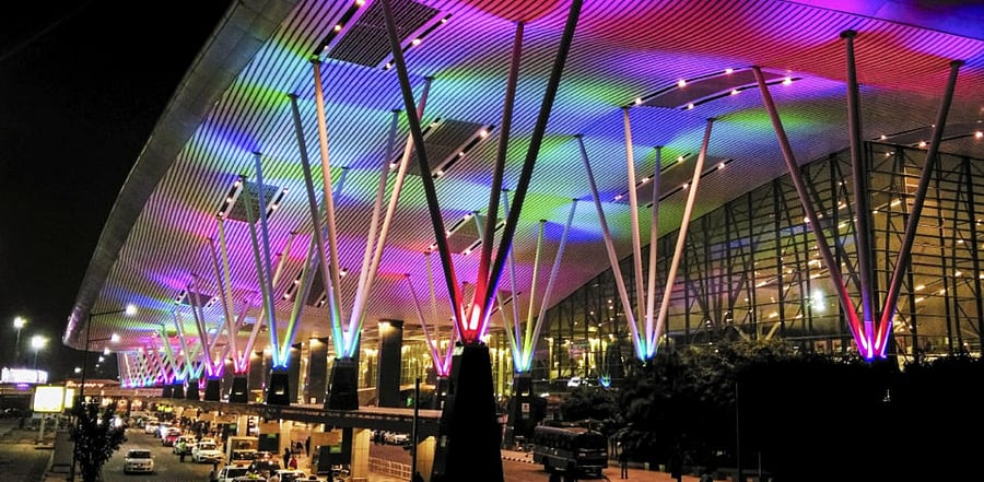 Kempegowda International Airport in Bengaluru. Credit: PTI Photo